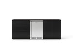 NewAge Outdoor Kitchens Aluminum 5-Piece Cabinet Set with 3-Drawer, 2-Door Cabinet, Countertops and Stainless Steel Door Fridge-73854-Garage Giant 