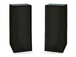 NewAge Outdoor Kitchens Classic Cabinet Cover: Platinum-Performance Grill Cart Left & Right Side Platform Black Cover (set of 2)-66999-Garage Giant 