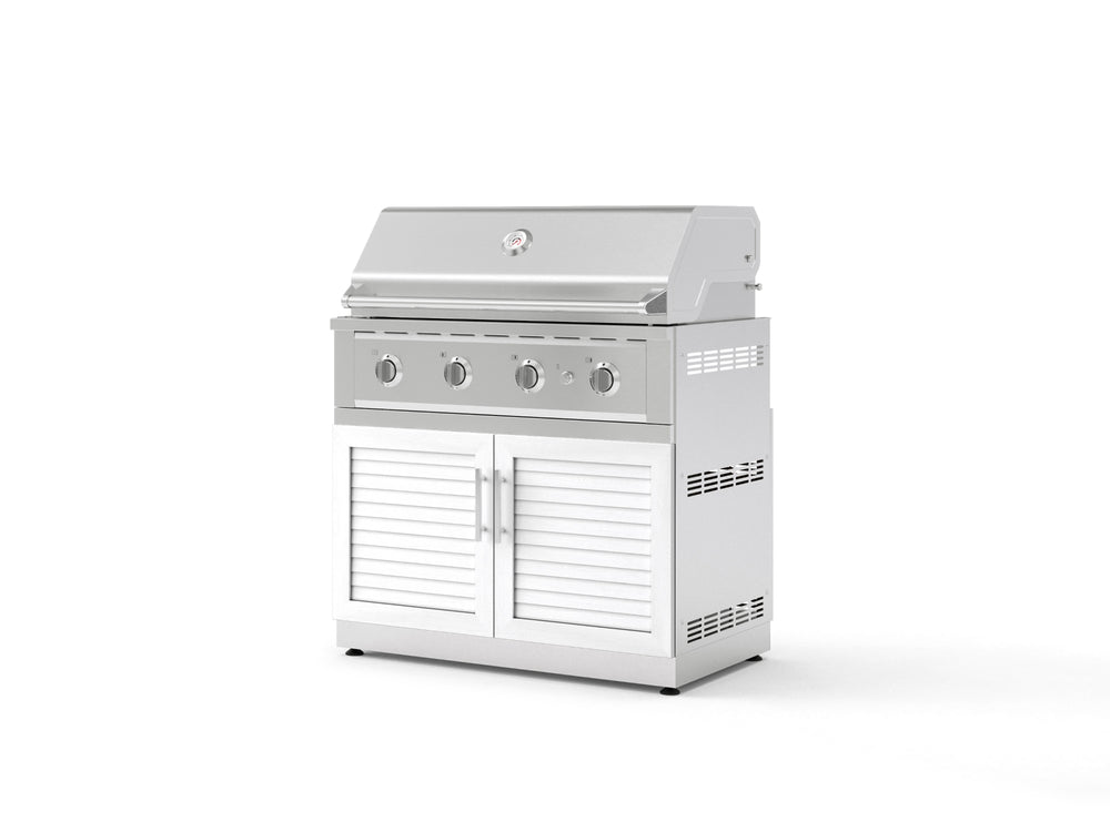 NewAge Outdoor Kitchens Stainless Steel 2-Piece Cabinet set with Grill Cabinet and Performance Grill-72920-Garage Giant