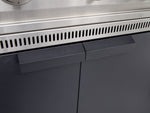 NewAge Outdoor Kitchens Outdoor Grill Island Stainless-Steel 5-Piece Cabinet Set with 1-Door, Grill Cabinet, Side Burner and Performance Grill - (Natural Gas) 