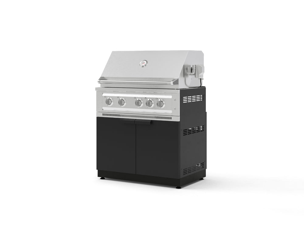 NewAge Outdoor Kitchens Stainless Steel 2-Piece Cabinet set with Grill Cabinet and Platinum Grill-74786-Garage Giant