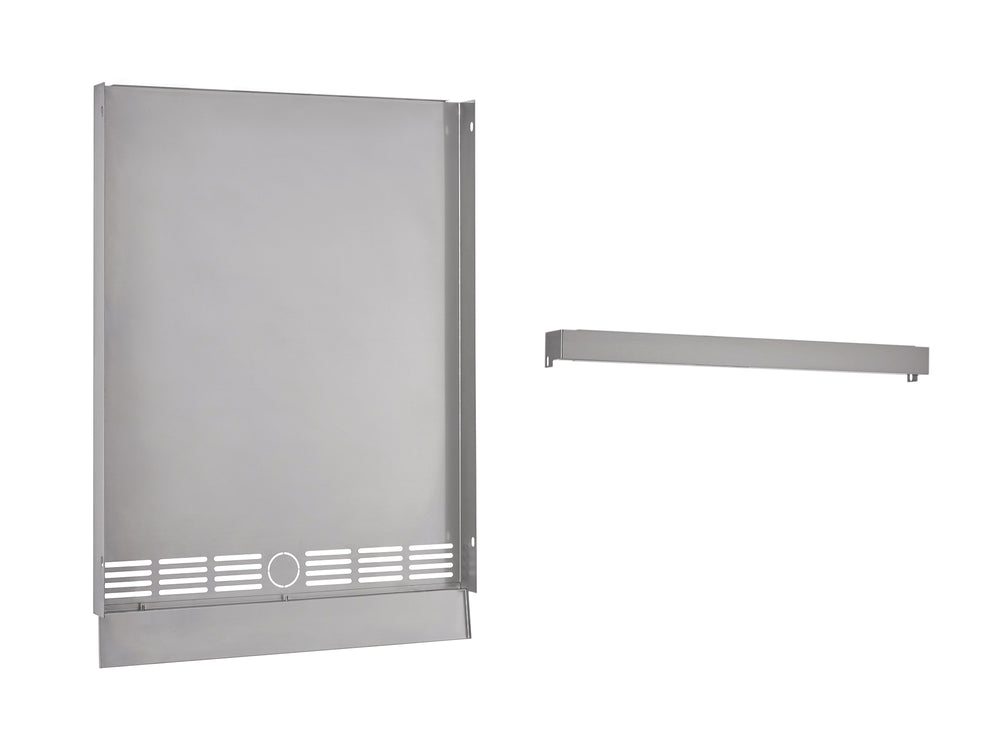NewAge Outdoor Kitchens Classic Series Stainless Steel 24 in. Fridge Bracket Assembly-67701-Garage Giant