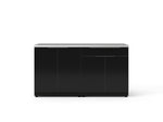 NewAge Outdoor Kitchens Aluminum 3-Piece Cabinet Set with 2-Door and Bar Cabinet-73868-Garage Giant 