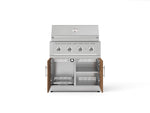 NewAge Outdoor Kitchens Stainless Steel 2-Piece Cabinet set with Grill Cabinet and Performance Grill-74813-Garage Giant 