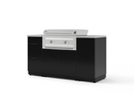 NewAge Outdoor Kitchens Classic Series 6-Piece Griddle Island · Aluminum · Tempered Glass Door · Platinum Griddle | 64637 
