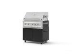 NewAge Outdoor Kitchens Stainless Steel 2-Piece Cabinet set with Casters Grill Cabinet and Platinum Grill-72904-Garage Giant 