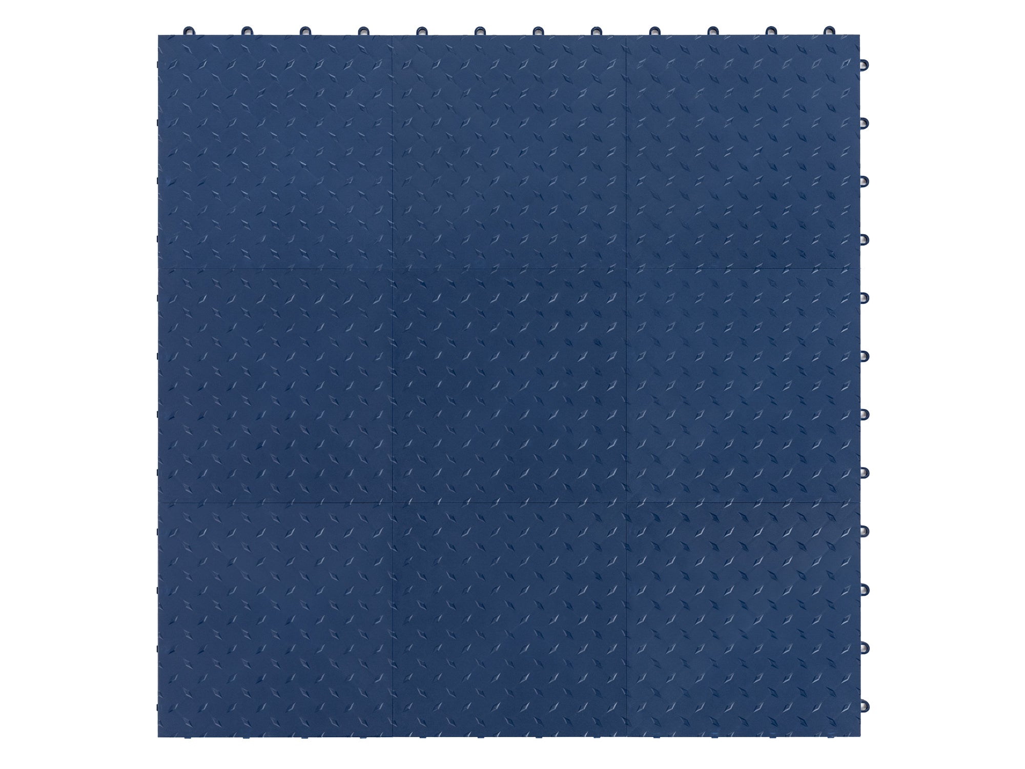 NewAge Garage Flooring Diamond Pattern Polypropylene Garage Flooring ...