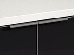 NewAge Outdoor Kitchens Aluminum 5-Piece Cabinet Set with Bar, Grill, Sink Cabinet, Performance Grill, and Countertop - (Natural Gas) 