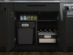 NewAge Outdoor Kitchens Stainless-Steel 7-Piece Cabinet Set with 2 Door, Bar, Corner, Grill Cabinet, Performance Grill, and Countertops-67646-Garage Giant 