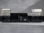 NewAge Outdoor Kitchens Aluminum 6-Piece Cabinet Set with Sink, Bar, Grill Cabinet, Performance Grill, Countertop and Glass Door Fridge-71493-Garage Giant 