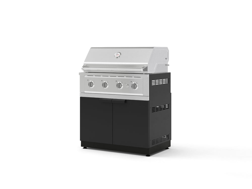 NewAge Outdoor Kitchens Stainless Steel 2-Piece Cabinet set with Grill Cabinet and Performance Grill-74783-Garage Giant