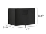 NewAge Outdoor Kitchens Outdoor 33 in. Countertop Platinum Pizza Oven Cover-66998-Garage Giant 