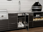 NewAge Outdoor Kitchens Aluminum 16 in. Sink Cabinet 