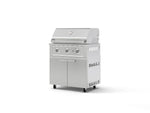 NewAge Outdoor Kitchens Stainless Steel 2-Piece Cabinet set with Casters, Grill Cabinet and Performance Grill-72945-Garage Giant 