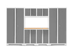 NewAge Garage Cabinets Bold Series 7-Piece Cabinet Set with 36 in. RTA Lockers-73050-Garage Giant 