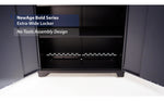 NewAge Garage Cabinets Bold Series 48 in. RTA Locker in Grey-50107-Garage Giant 