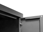 NewAge Garage Cabinets Bold Series 6-Piece Cabinet Set with Locker, RTA Locker, Tool, Wall Cabinets, Slatwall Backsplash, Workbench and Worktop-63025-Garage Giant 