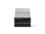 NewAge Outdoor Kitchens Aluminum 2-Piece Cabinet Set with Grill Cabinet and Performance Grill-72932-Garage Giant 