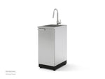 NewAge Outdoor Kitchens Stainless Steel 16 in. Sink Cabinet-65622-Garage Giant 
