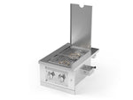 NewAge Outdoor Kitchens Outdoor Platinum Dual Side Burner-NG-66902-Garage Giant 