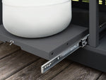 NewAge Outdoor Kitchens Aluminum 2-Piece Cabinet set with Sink and Grill Cabinet-67600-Garage Giant 