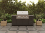 NewAge Outdoor Kitchens Stainless Steel 16 in. 3-Drawer Cabinet 