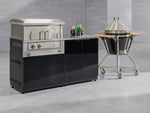 NewAge Outdoor Kitchens Aluminum Platinum Dual Side Burner-67188-Garage Giant 