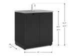 NewAge Outdoor Kitchens Stainless Steel Sink Cabinet-70306-Garage Giant 