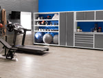 NewAge Garage Flooring Stone Composite LVT 1000 sq. ft. Flooring Kit - Sandstone 