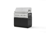 NewAge Outdoor Kitchens Stainless Steel 2-Piece Cabinet set with Grill Cabinet and Platinum Grill-72902-Garage Giant 