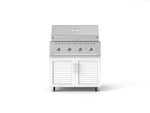 NewAge Outdoor Kitchens Stainless Steel 2-Piece Cabinet set with Grill Cabinet and Performance Grill-72922-Garage Giant 