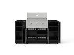NewAge Outdoor Kitchens Outdoor Grill Island Aluminum 6-Piece Cabinet Set with 1 Door, Grill Cabinet, Performance Grill and Countertops - (Liquid Propane) 