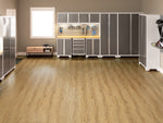 NewAge Garage Flooring Stone Composite LVP Flooring 5mm 900 sq. ft. Flooring Bundle - Natural Oak 