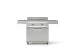 NewAge Outdoor Kitchens Platinum Griddle and Grill Cart-73871-Garage Giant 
