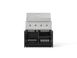 NewAge Outdoor Kitchens Aluminum 2-Piece Cabinet Set with Grill Cabinet and Performance Grill-74789-Garage Giant 