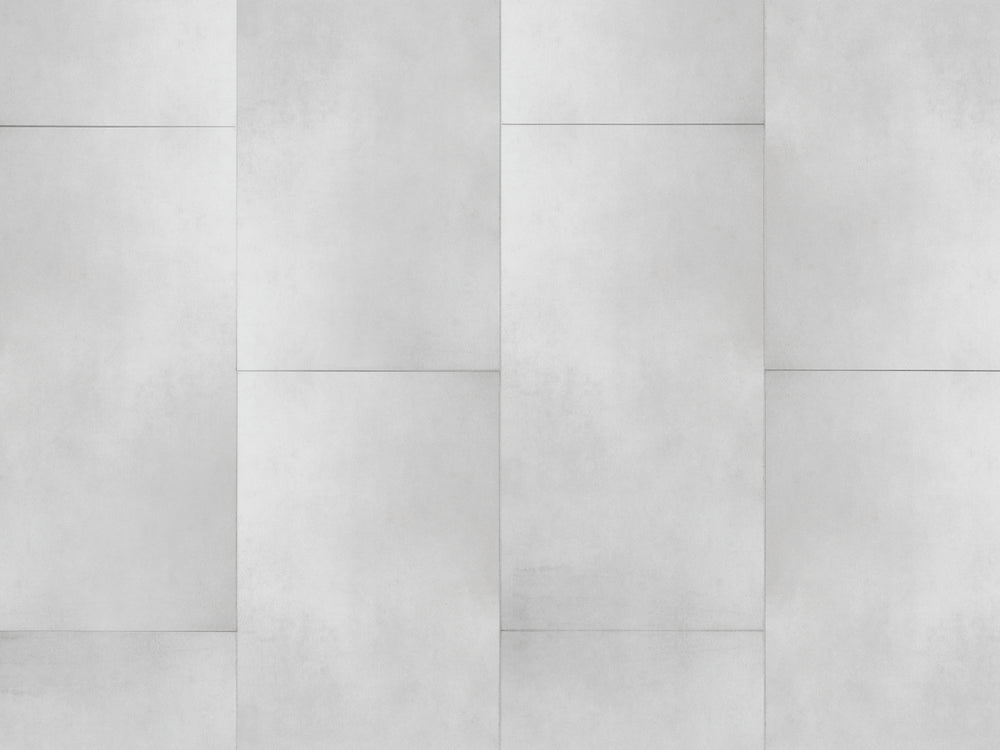 NewAge Garage Flooring Stone Composite LVT Flooring 9.5mm - Frost Grey (7-pack) | 12004