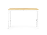 Newage Products Pro 3.0 Series 56" Adjustable Workbench-55939-White-Bamboo Worktop-Garage Giant 