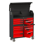 Swivel Storage Solutions Pivot 14-Drawer 50" Rolling Tool Storage Combo Unit-Combo-Garage Giant 
