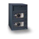 Hollon Double Door Depository Safe-FDD-3020CC-Dual Dial Locks-30" X 20" X 20"-Garage Giant 