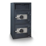 Hollon Double Door Depository Safe-FDD-3020CC-Dual Dial Locks-30" X 20" X 20"-Garage Giant 