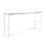 Newage Products Pro 3.0 Series 84" Adjustable Workbench-55216-Black-Bamboo Worktop-Garage Giant 