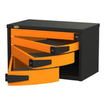 Swivel Storage Solutions 4-Drawer 30-Inch Service Tool Box-PRO341804-Garage Giant 