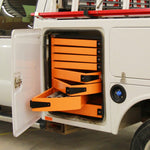 Swivel Storage Solutions 4-Drawer 30-Inch Service Tool Box-PRO341804-Garage Giant 