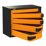 Swivel Storage Solutions 5-Drawer 30-Inch Service Tool Box-PRO342405-Garage Giant 
