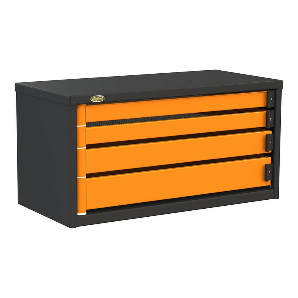 Swivel Storage Solutions 4-Drawer 36-Inch Service Tool Box-PRO361804-Garage Giant