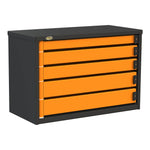 Swivel Storage Solutions 5-Drawer 36-Inch Service Tool Box-PRO362405-Garage Giant 