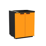 Swivel Storage Solutions Pro 80 30" Floor Cabinet End Run Unit W/2 Height Adjustable Shelves-PR80ESD30-Garage Giant 