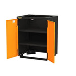 Swivel Storage Solutions Pro 80 30" Floor Cabinet End Run Unit W/2 Height Adjustable Shelves-PR80ESD30-Garage Giant 