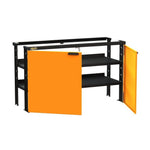 Swivel Storage Solutions Pro 80 60" Floor Cabinet Middle Unit W/2 Height Adjustable Shelves-PR80SD060-Garage Giant 