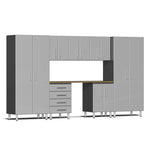 Ulti-MATE Garage Cabinets 8-Piece Set-UG22082S-Stardust Silver-Garage Giant 